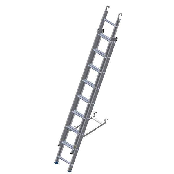 Clip-on Rolling Scaffold Tower Extension Ladder