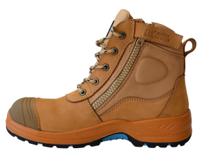 OX NUBUCK ZIPPER BOOT 