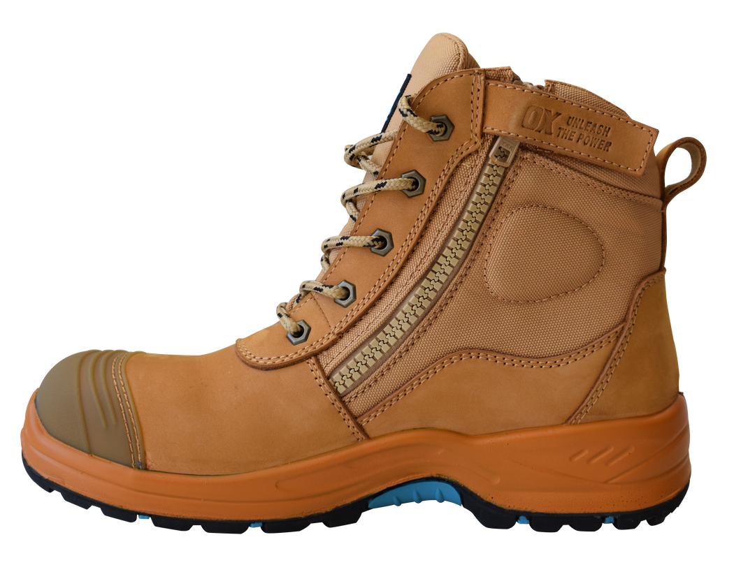 OX NUBUCK ZIPPER BOOT 